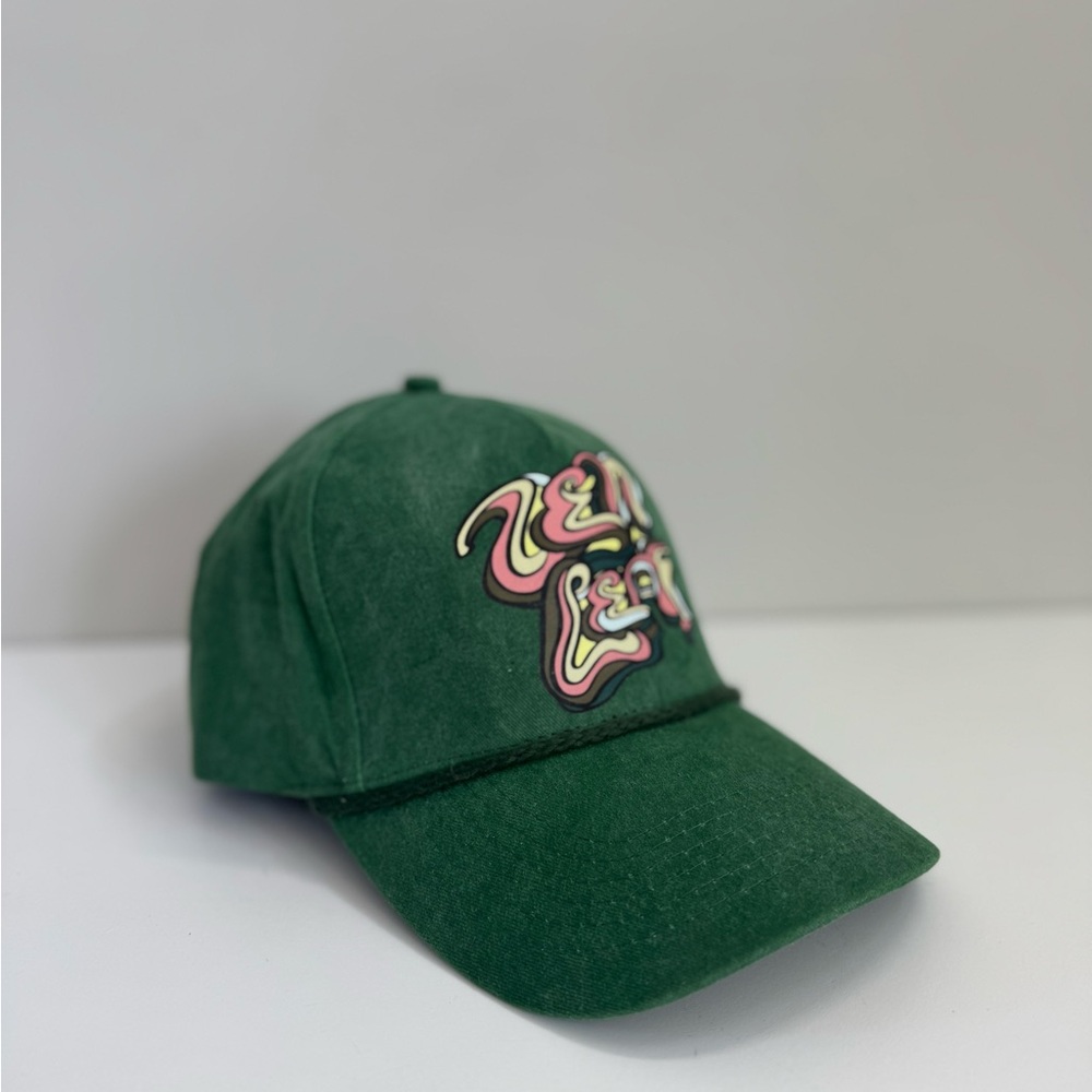 Hiphic Zen Leaf Hippie Adjustable Baseball Hat